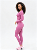 Autumn and Winter Tight Elastic Yoga Clothing Home Leisure Sports Set