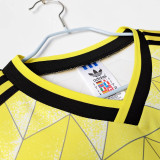 1988 Dortmund Yellow Retro Soccer Jersey