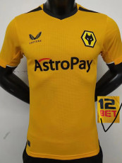 22-23 Wolves Home Player Version Soccer Jersey