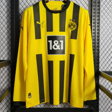 22-23 Dortmund Home Long Sleeve Soccer Jersey (长袖)