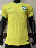 23-24 Brazil Home Player Version Soccer Jersey