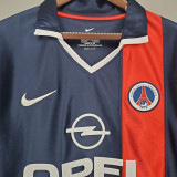 2001-2002 PSG Paris Home Retro Soccer Jersey