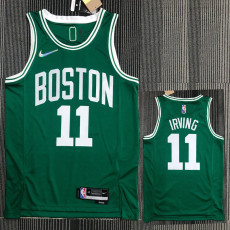 21-22 Celtics IRVING #11 Green 75th Anniversary Top Quality Hot Pressing NBA Jersey