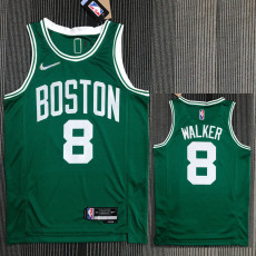 21-22 Celtics WALKER #8 Green 75th Anniversary Top Quality Hot Pressing NBA Jersey