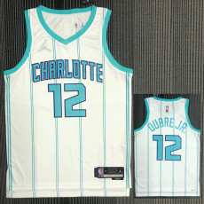 21-22 Hornets OUBRE JR. #12 White 75th Anniversary Top Quality Hot Pressing NBA Jersey