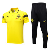 23-24 Dortmund Yellow Polo Tracksuit #C988