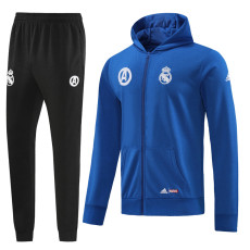 22-23 RMA Blue Hoodie Jacket Tracksuit