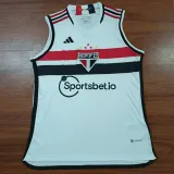 23-24 Sao Paulo Home White Vest