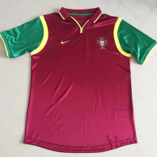 1999 Portugal Home Retro Soccer Jersey