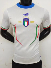 22-23 Italy Away Player Version Soccer Jersey