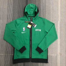 2022 Celtics Player GI Green Zip hoodie Jacket