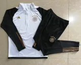 22-23 Germany Black and white Half Pull Tracksuit #B621(半拉链)