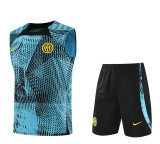 23-24 INT Blue Grey Tank top and shorts suit