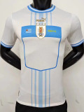 22-23 Uruguay Away World Cup Player Version Soccer Jersey