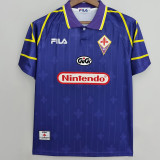 1997-1998 Fiorentina Home Retro Soccer Jersey