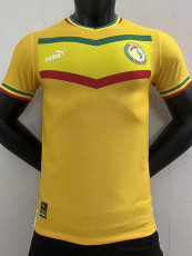 22-23 Senegal Yellow Player Version Soccer Jersey