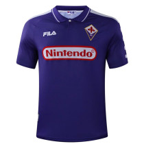 1998-1999 Fiorentina Home Retro Soccer Jersey