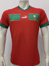 22-23 Morocco Home World Cup Player Version Soccer Jersey