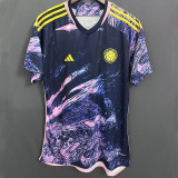 2023 Colombia Pink Black Fans Soccer Jersey