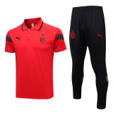 23-24 ACM Red Polo Tracksuit #C995