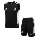 22-23 JUV Black Tank top and shorts suit #D718