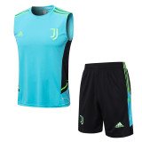 22-23 JUV Light green Tank top and shorts suit #D756 (五分裤)