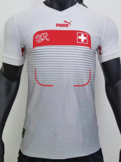 22-23 Switzerland Away World Cup Player Version Soccer Jersey