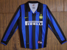 1998 INT Home Long Sleeve Retro Soccer Jersey (长袖)
