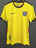 22-23 Ecuador Home World Cup Fans Soccer Jersey