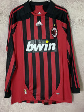 2007-2008 ACM Home Long Sleeve Retro Soccer Jersey (长袖)