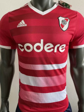 22-23 River Plate Away  Soccer Jersey