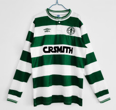 1987-1988 Celtic Home Long Sleeve Retro Soccer Jersey (长袖)