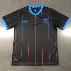 22-23 Rangers Black Fans Soccer jersey