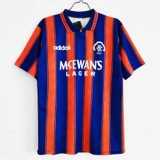 1993-1994 Rangers Away Retro Soccer Jersey