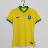 2022-2023 Brazil  Women's style  Home Soccer Jersey