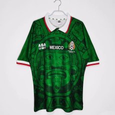 1998 Mexico Home  Soccer Jersey