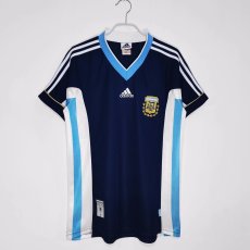 1998 Argentina  Away Soccer Jersey