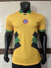 23-24 Bayern Yellow Casual Style Player Version Soccer Jersey