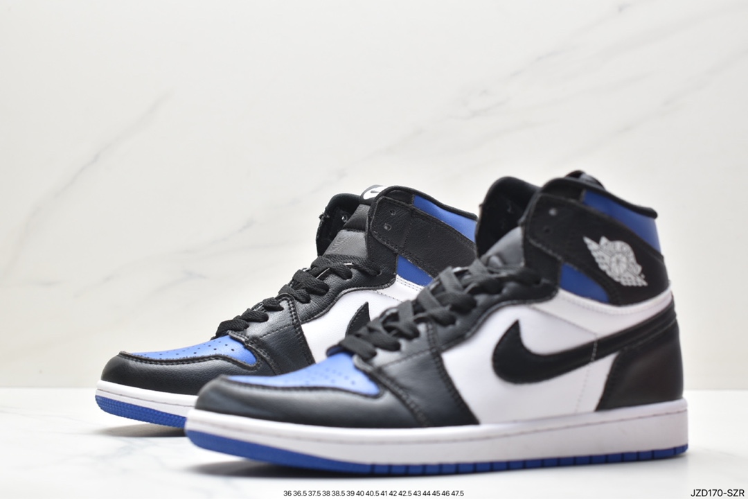 aj1 retro high black and white