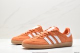 （Free Shipping）Adidas Original Gazelle Indoor Clover Vintage Anti slip Durable Low Top Board Shoes