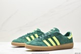（Free Shipping）Adidas Originals Bermuda Suede suede anti-skid, wear-resistant, lightweight, and low top board shoes