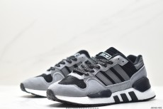 （Free Shipping）Adidas ZX930 x EQT Never Made Pack Autumn/Winter Suede Black Grey Color Scheme