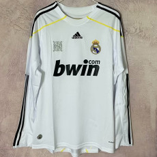 2009-2010 RMA Home Long Sleeve Retro Soccer Jersey (长袖)