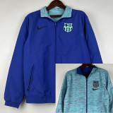 2023 BAR Dark blue & Sky Blue Double Sided Windbreaker (双面风衣)