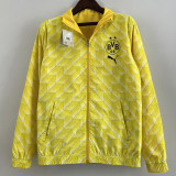 2023 Dortmund Yellow Double Sided Windbreaker (双面风衣)(刺绣)