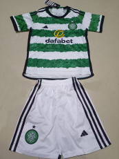 23-24 Celtic Home Kids Soccer Jersey