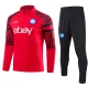 23-24 Napoli Red Half Pull Tracksuit (半拉链)