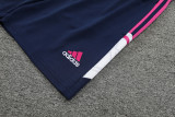 23-24 ARS Royal Blue Pink Training Shorts Pants (粉红边）