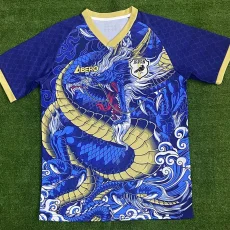 23-24 Japan Blue Special Edition Fans Soccer Jersey (龙纹蓝色)
