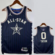 23-24 ALL-STAR TATUM #0 Blue Top Quality Hot Pressing NBA Jersey